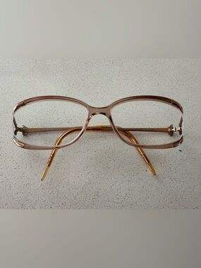 Roberto Cavalli Women's Rose Gold Metal Frame Glasses